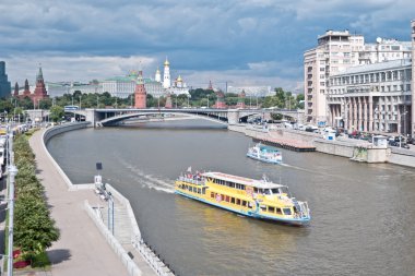 Moskova. Nehir Moskva