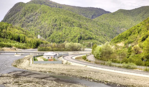 Río Mzymta — Foto de Stock