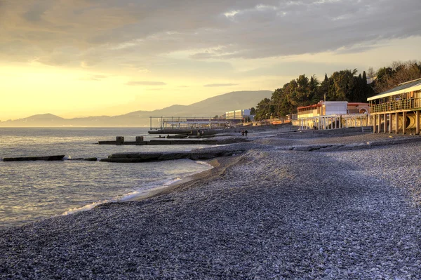 Karadeniz sahilleri. Akşam