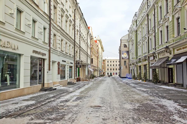 Moskou. Stoleshnikov Lane — Stockfoto