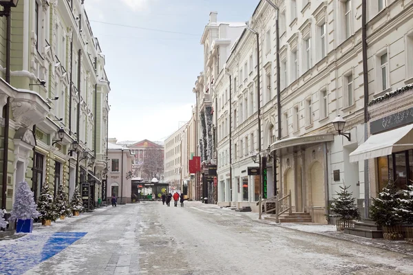 Moskva. Stoleshnikov Lane — Stockfoto