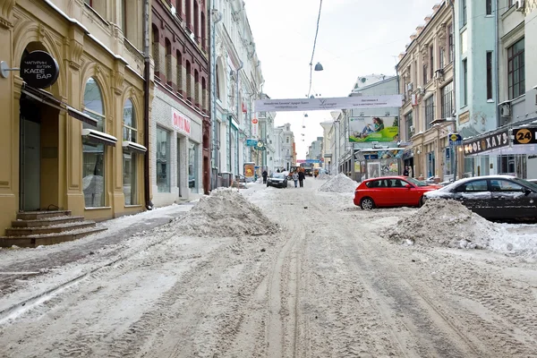 Огерский переулок. Москва — стоковое фото