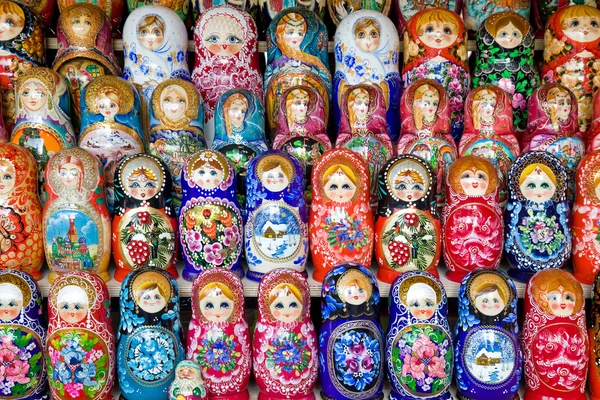 Matryoshka doll. Handicraft — Stock Photo, Image