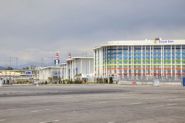 Sochi. Adler. Hotel — Stock Photo, Image