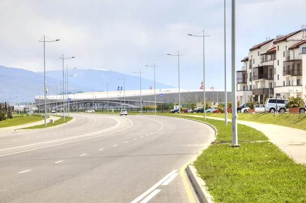 Sotchi. Adler. Village olympique et stade — Photo