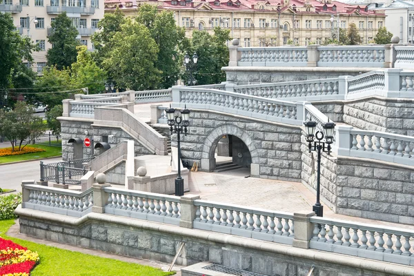 Stairs temple of Christ the Savior — Stock Photo, Image