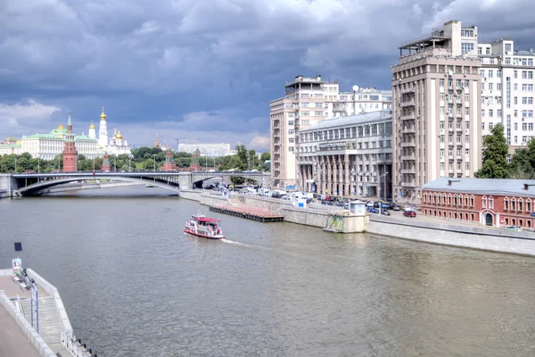 Moskau. Fluss Moskwa — Stockfoto