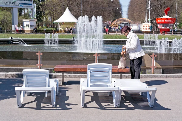 Moskau. Sokolniki-Park — Stockfoto