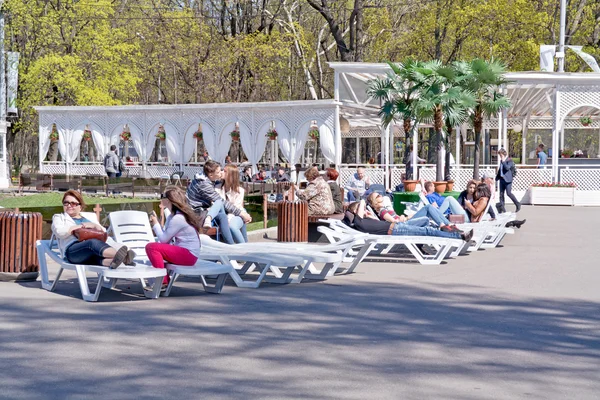 Moskova. Sokolniki Park — Stok fotoğraf