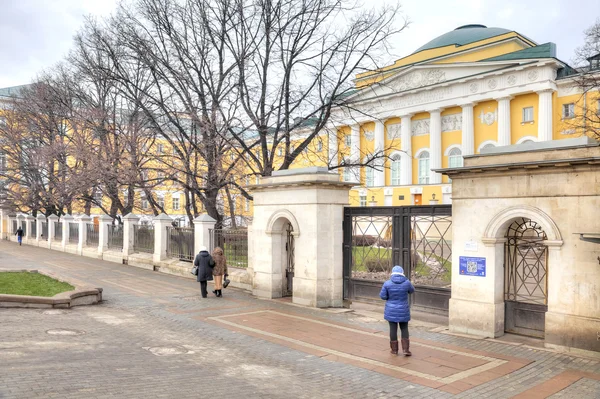 Staatsuniversiteit van Moskou van de naam van de lomonosov — Stockfoto