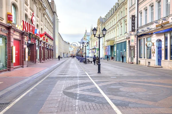 Moscow. Nikolskaya street — Stock Photo, Image