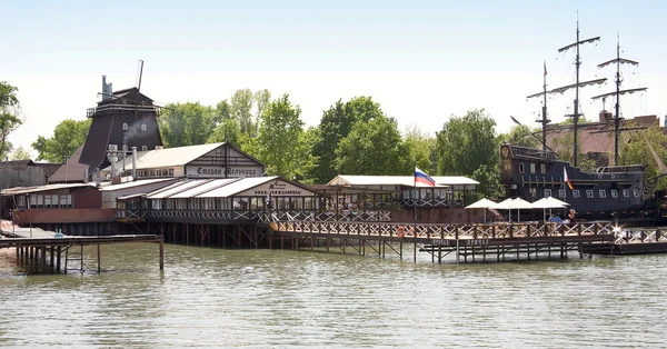 Embankment en la ciudad de Rostov-on-Don — Foto de Stock