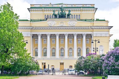 Alexandrinsky Tiyatrosu. Rus Devlet Akademik Tiyatrosu Drama.