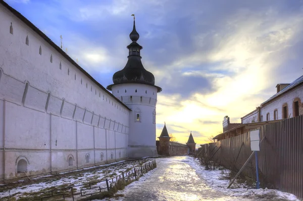 Kremlin Rostov şehrinin. Akşam — Stok fotoğraf