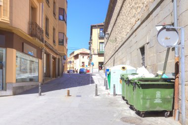 Segovia. İspanya. Kentsel peyzaj