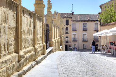 Segovia. İspanya. Kentsel peyzaj