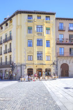 Segovia. İspanya. Kentsel peyzaj