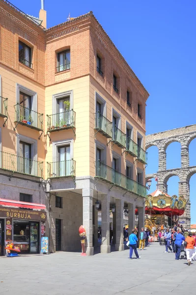 Segovia. Spanje. Stedelijk landschap — Stockfoto