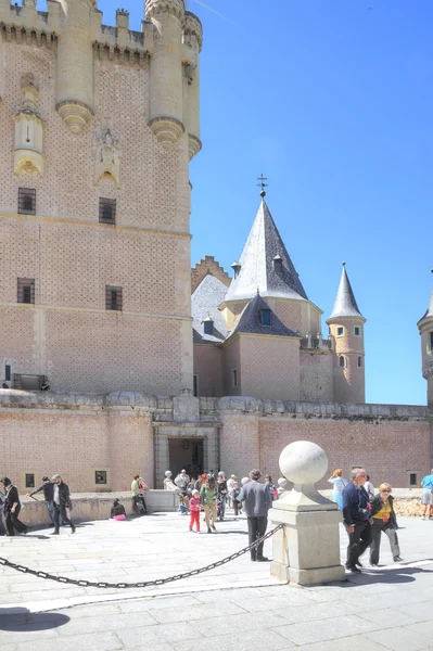 Segovia. Castillo de Alcázar —  Fotos de Stock