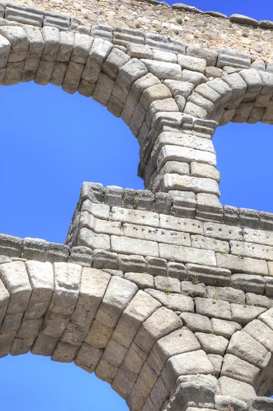 Saragossa. Arches of an ancient viaduct — Stock Photo, Image