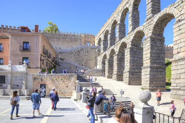 Segovia. Urbana landskap — Stockfoto