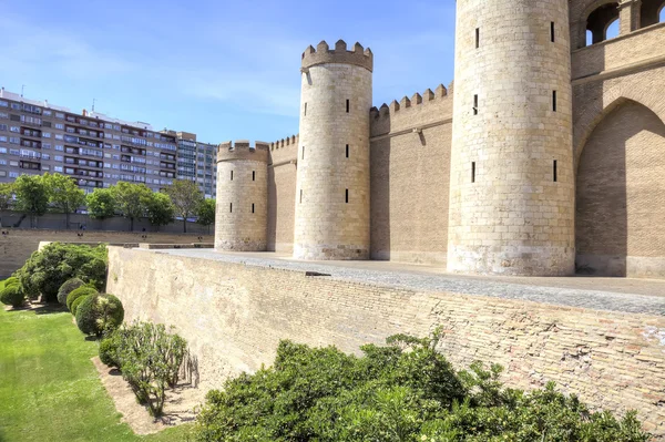 Saragossa. Aljaferia Palace — Stock Photo, Image