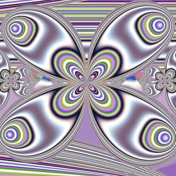 Muster aus einem Fraktal — Stockfoto