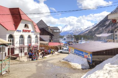 Caucasus. Cheget yerleşim