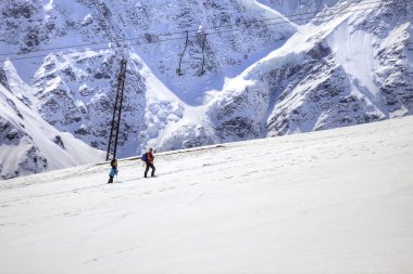 Caucasus. Dağ manzarası