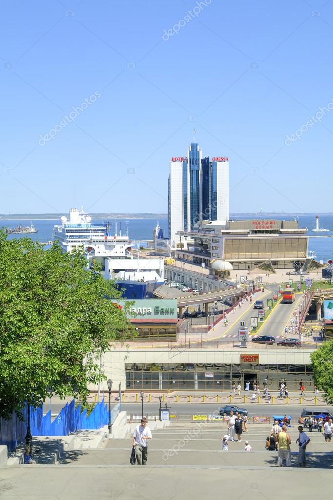 A seaport és a patyomkin lépcsÅ –editorial stock fotó © ppl1958 ... Berta szék