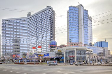 Moskova. Yeni Arbat Caddesi