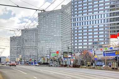 Moskova. Yeni Arbat Caddesi