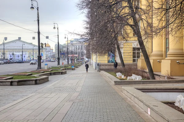 Mosca. Strada Mokhovaya — Foto Stock