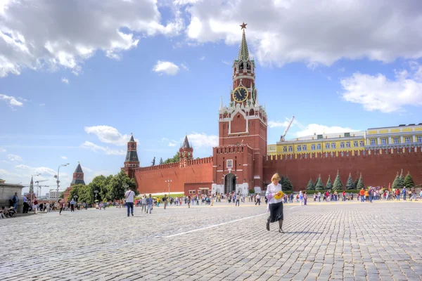 Moskva. Spasskaya tornet — Stockfoto