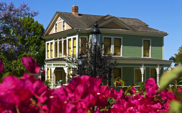 Dimora storica nel centro storico di San Diego. — Foto Stock