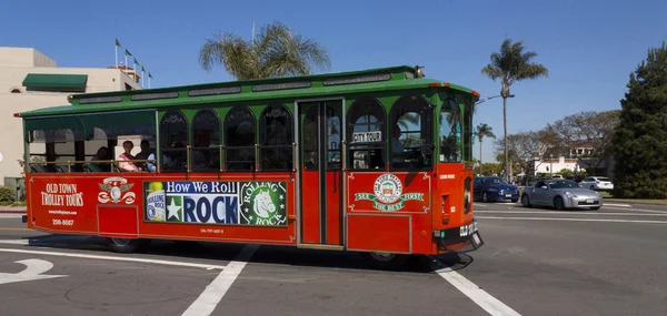 Sightseeing bus in San Diego. — Stockfoto