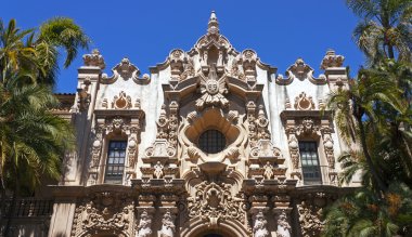 San Diego 'daki Balboa Park' taki Casa del Prado.
