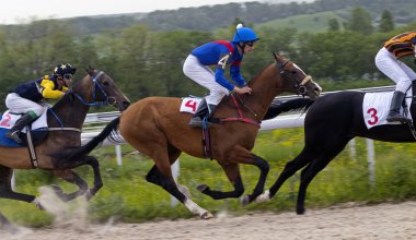 Pyatigorsk 'ta at yarışı.