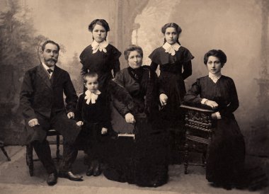 Vintage portre, 1911 yılı
