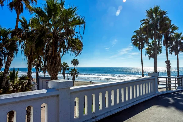 Uitzicht Het Water Oceanside Bij San Diego Californië — Stockfoto