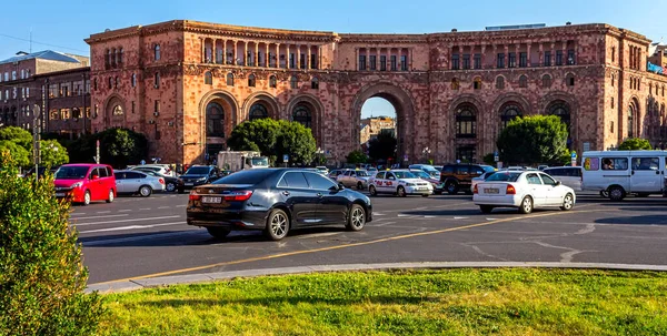 Yerevan Armenia Julio 2017 Centro Histórico Ciudad Ereván Panorámica Ciudad —  Fotos de Stock