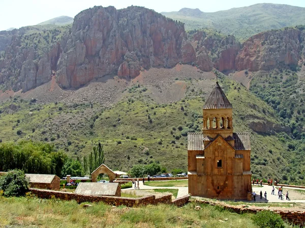 Noravank Monastery Founded 1205 Located 122 Yerevan Narrow Gorge Made — Stock Photo, Image