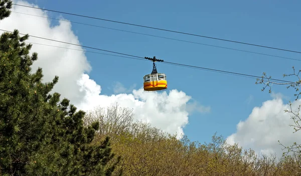 Cabina Del Teleférico Complejo Pyatigorsk Cáucaso Septentrional —  Fotos de Stock