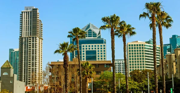 City Downtown San Diego California Estados Unidos América — Foto de Stock
