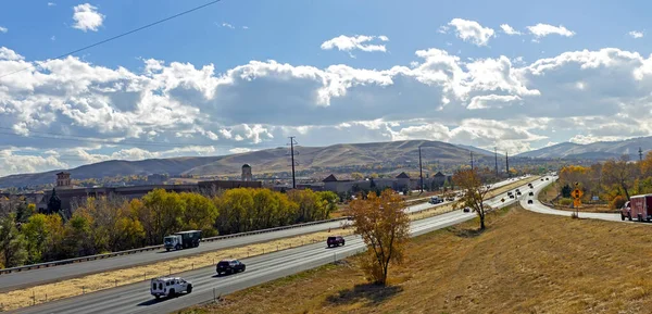 Uitzicht Snelweg Colorado — Stockfoto