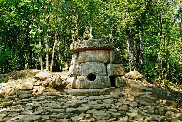 Starożytna Rosyjska Dolmen Koło Nowosyńska Kaukaz Rosja Zdjęcie Stockowe