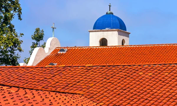 San Diego Şehir Merkezindeki Katolik Kilisesi Kaliforniya Abd — Stok fotoğraf