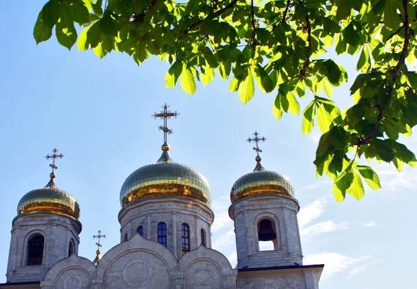 Собор Христа Спасителя в Пятигорске. — стоковое фото