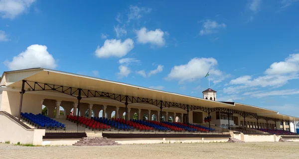 Stable in Nalchik Racecourse, Russia. — Stock Photo, Image