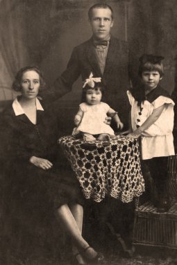 Vintage portre.